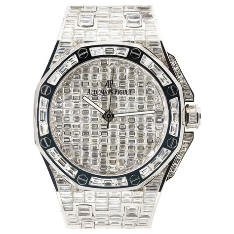 audemars piguet diamond watch|audemars piguet baguette diamonds price.